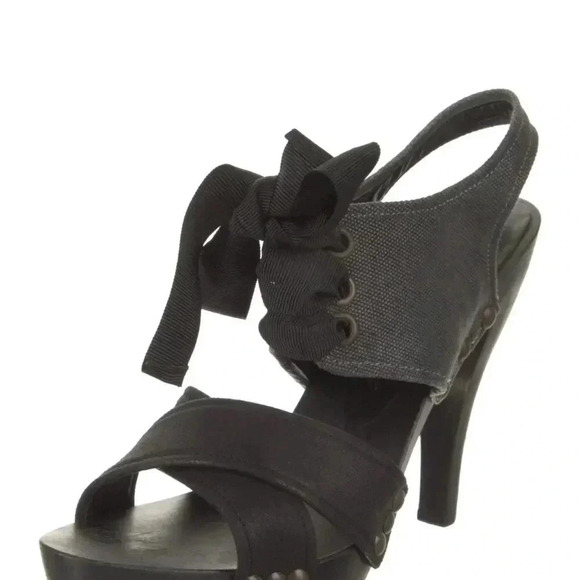 Stella McCartney Lace Up Heals - Picture 2 of 5